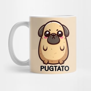 Pugtato Potato Pug Mug